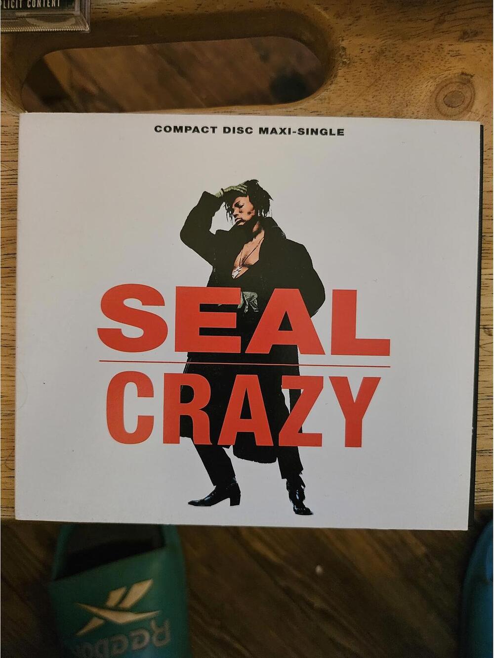SEAL - crazy - SIRE maxi CD single - 8 tracks